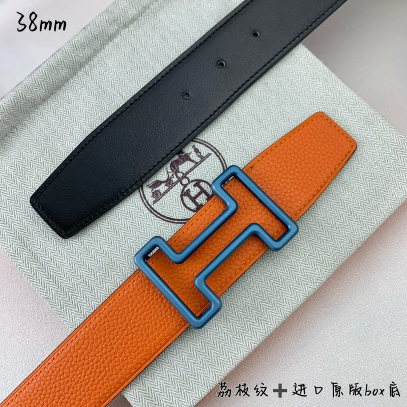 에르메스 양면 소가죽 벨트 38mm 001-220793