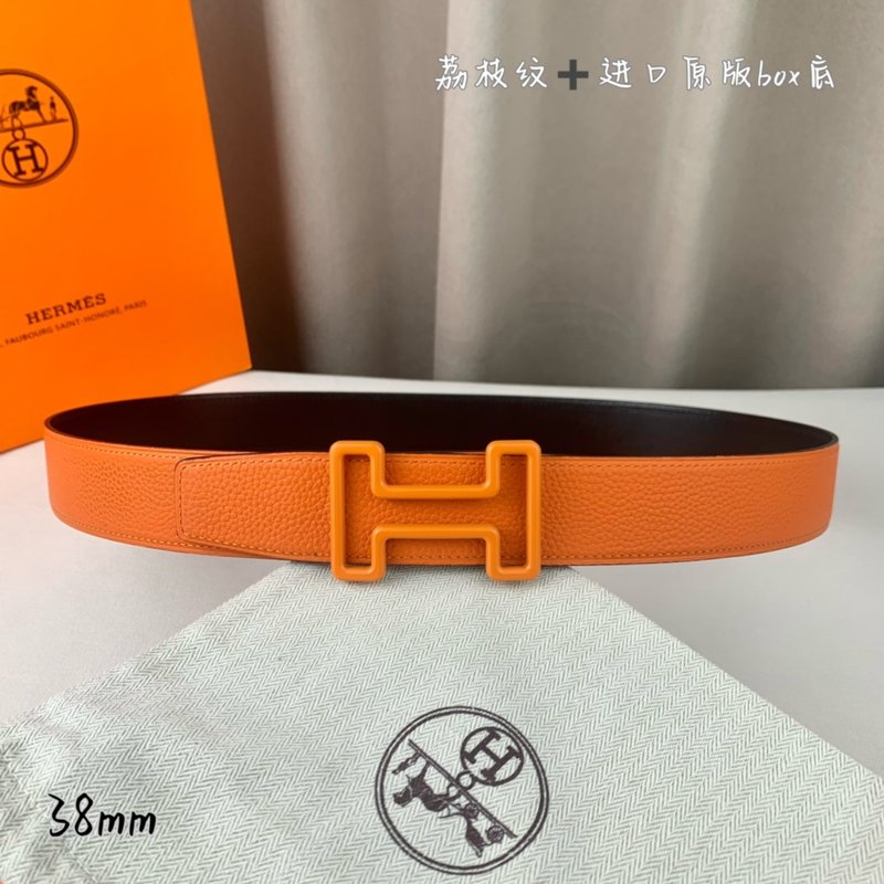 에르메스 양면 소가죽 벨트 38mm 001-220793