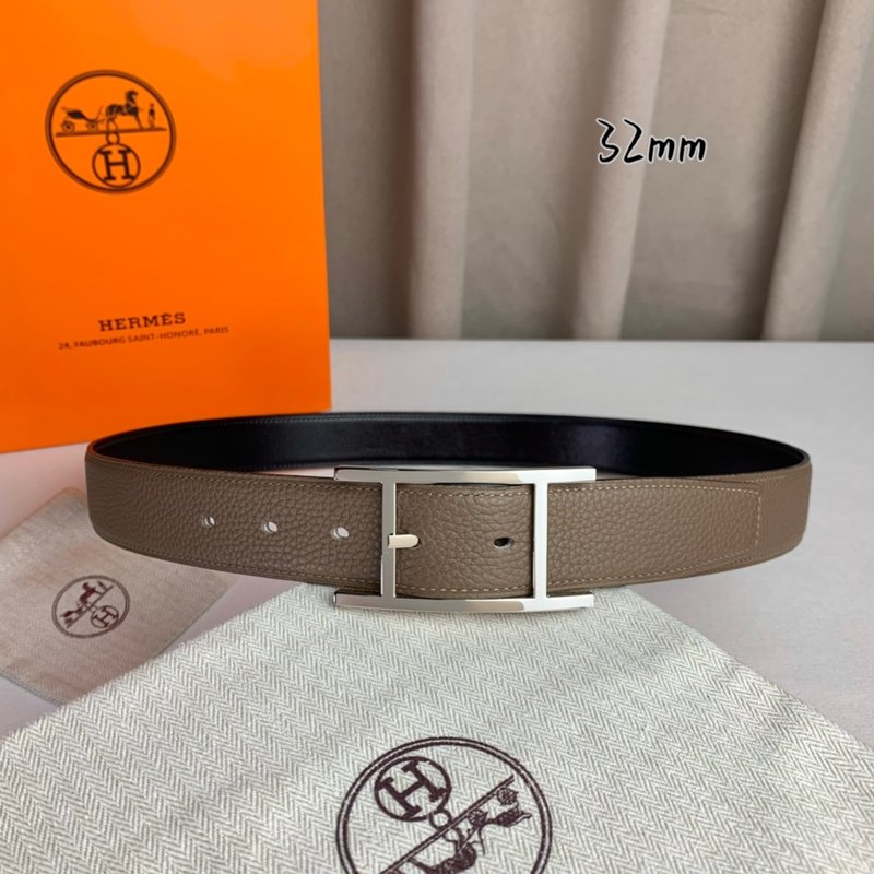 에르메스 양면 핀 버클 벨트 32mm 폭 001-220807