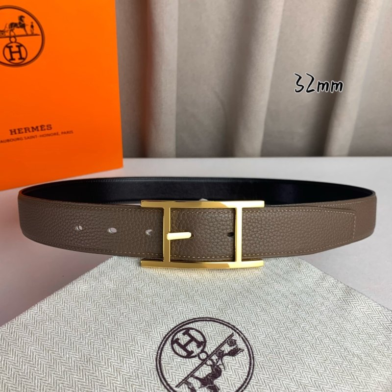 에르메스 양면 핀 버클 벨트 32mm 폭 001-220807