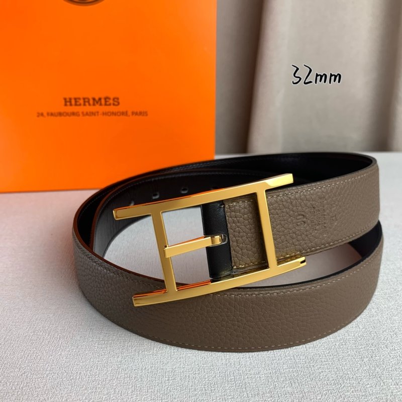 에르메스 양면 핀 버클 벨트 32mm 폭 001-220807
