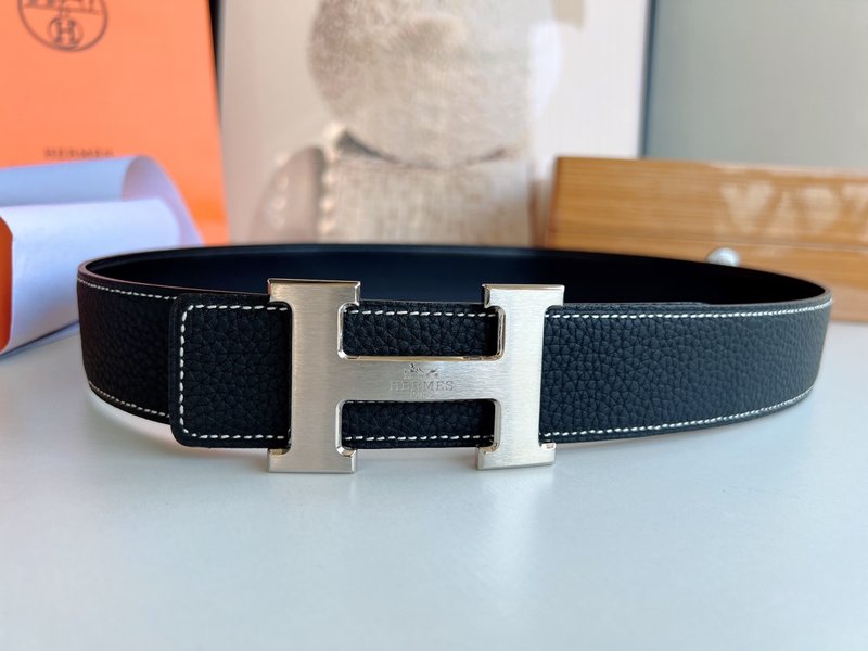 에르메스 클래식 H 버클 벨트 토고 가죽 38mm 001-220846