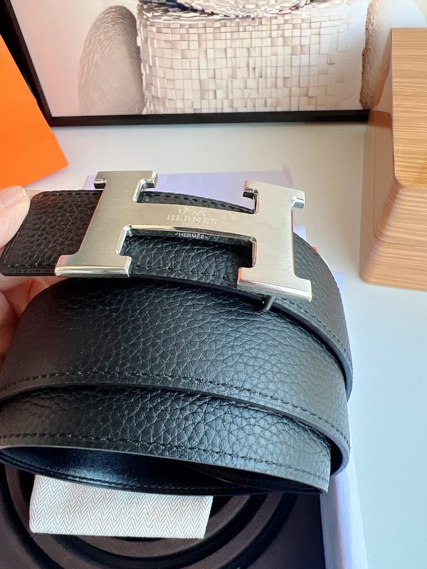 에르메스 클래식 H 버클 벨트 토고 가죽 38mm 001-220848