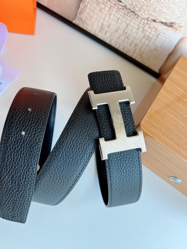 에르메스 클래식 H 버클 벨트 토고 가죽 38mm 001-220848