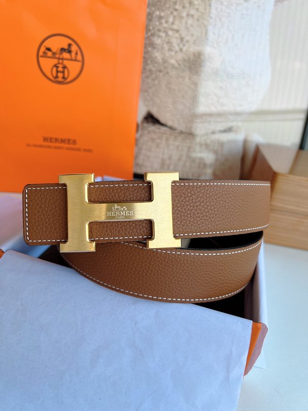 에르메스 클래식 H 버클 벨트 토고 가죽 38mm 001-220849