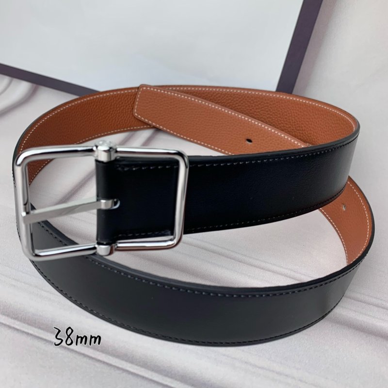 에르메스 양면 핀 버클 벨트 38mm 폭 001-220885