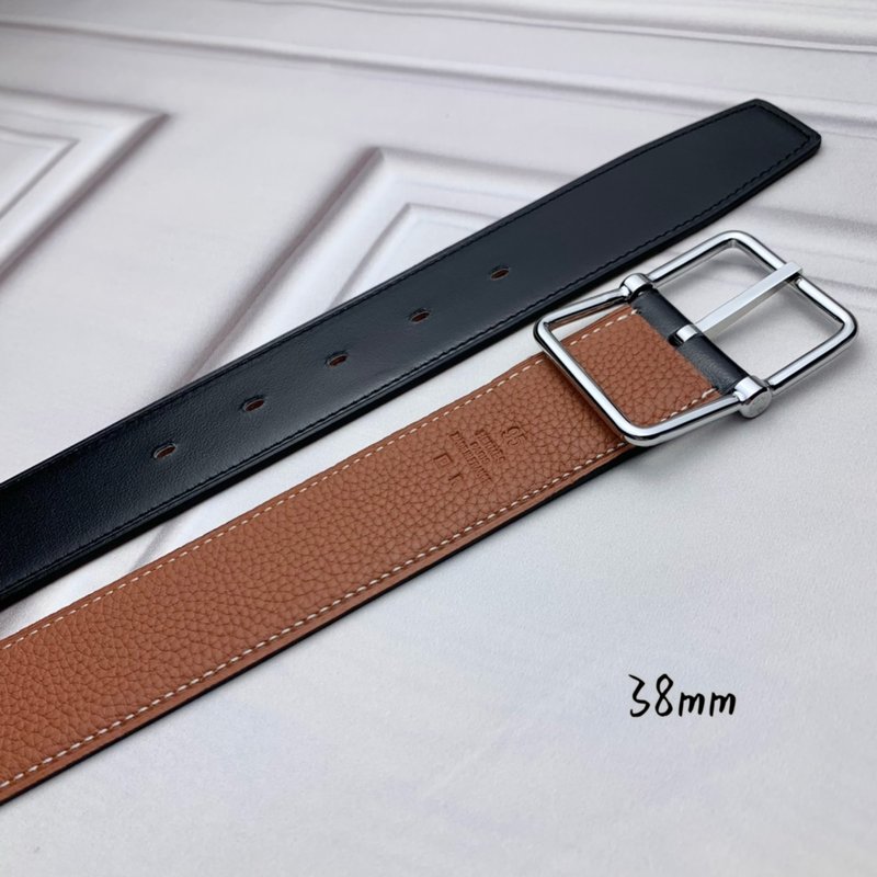 에르메스 양면 핀 버클 벨트 38mm 폭 001-220885