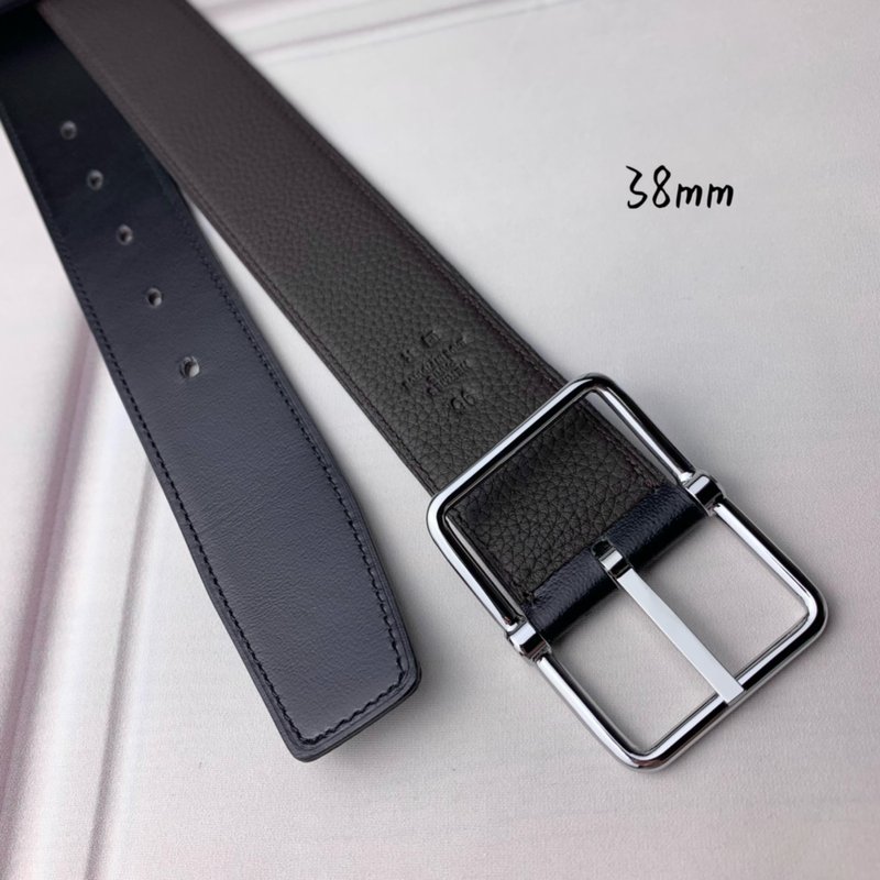 에르메스 핀 버클 소가죽 벨트 38mm 폭 001-220897