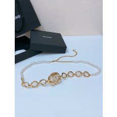 샤넬 24CC 메탈 CC 로고 웨스트 체인 001-220934