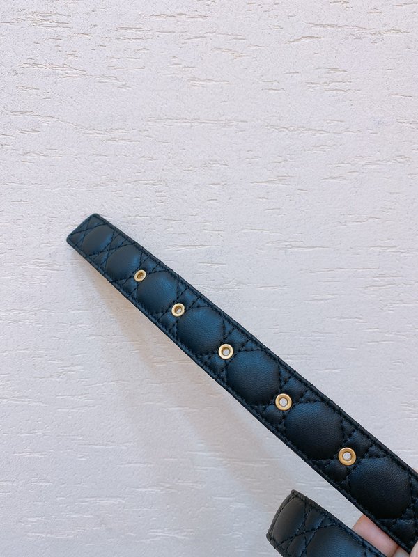 샤넬 3.0cm 양피 퀼팅 로고 버클 벨트 001-220935