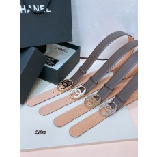 샤넬 24C 에나멜 오픈워크 메탈 버클 벨트 001-220955