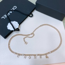 샤넬 24 진주 라인스톤 아이스 스케이트 웨스트 체인 001-220964