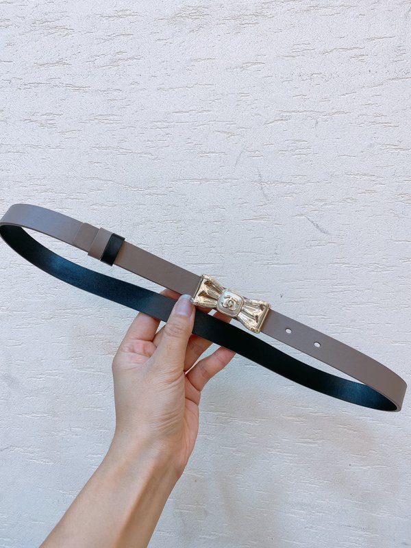 샤넬 23 년형 소가죽 벨트 2.0cm 폭 001-221009