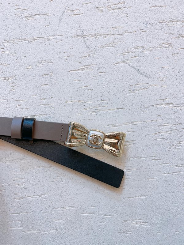 샤넬 23 년형 소가죽 벨트 2.0cm 폭 001-221009
