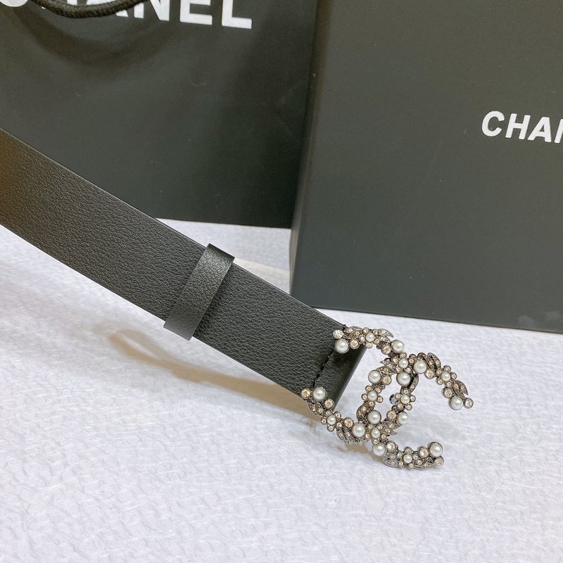 샤넬 23 시즌 자연스러운 주름 벨트 3.0cm 001-221013