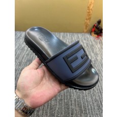 펜디 남성용 블랙 논슬립 슬리퍼 001-221072