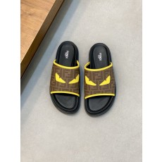 펜디 몬스터 패턴 블랙 컴포터 슬리퍼 001-221132