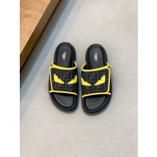 펜디 몬스터 패턴 블랙 슬리퍼 001-221140