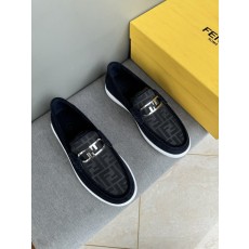 펜디 FENDI 남성 캐주얼 가죽 로퍼 001-221209