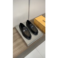 펜디 남성 비즈니스 캐주얼 가죽 로퍼 001-221222