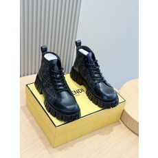 펜디 Force 시리즈 블랙 레이스업 슈즈 001-221225