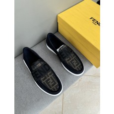 펜디 FENDI 남성 캐주얼 가죽 로퍼 001-221227