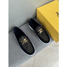 펜디 FENDI 남성 캐주얼 가죽 로퍼 001-221230