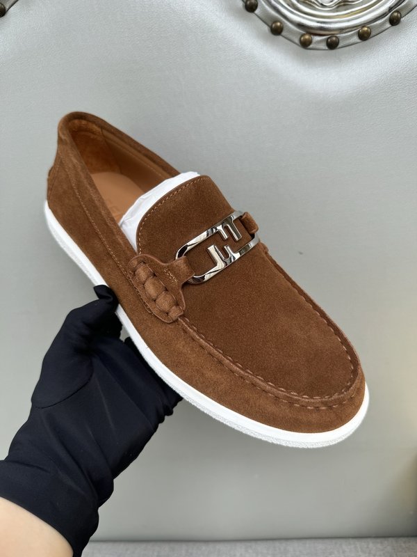 펜디 FENDI 남성 캐주얼 가죽 로퍼 001-221233