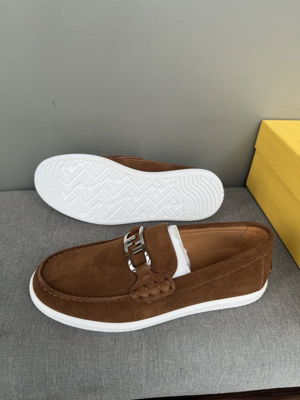 펜디 FENDI 남성 캐주얼 가죽 로퍼 001-221233