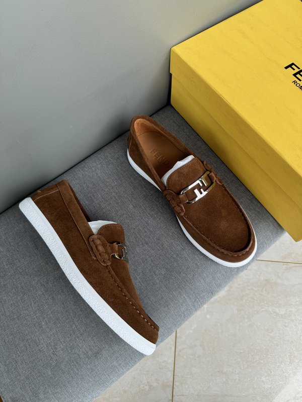 펜디 FENDI 남성 캐주얼 가죽 로퍼 001-221233