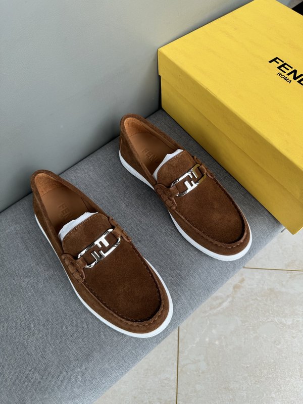펜디 FENDI 남성 캐주얼 가죽 로퍼 001-221233