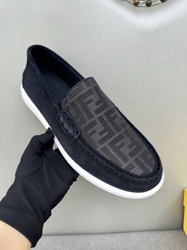 펜디 FENDI 남성 캐주얼 가죽 로퍼 001-221237
