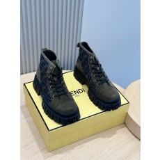펜디 포스 시리즈 블랙 레이스업 슈즈 001-221249