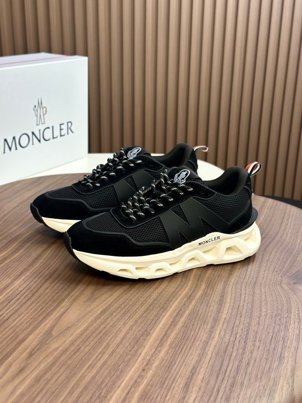 몽클레르 남성 블랙 스니커즈 001-221326