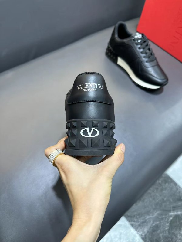발렌티노 신규 컬러 블록 스플라이싱 패션 슈즈 001-221485