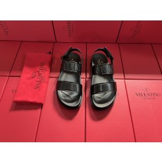 발렌티노 수입 소가죽 압화 샌들 001-221525