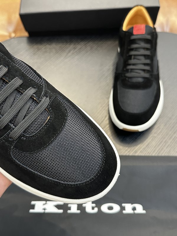 키톤 남성 송아지 스웨이드 운동화 001-221557