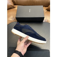Kiton 남성 스웨이드 럭셔리 운동화 001-221558