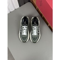 발렌티노 나파 송아지 가죽 통기성 운동화 001-221571
