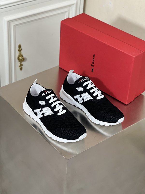 Kiton 남성 프리미엄 스포츠 캐주얼 슈즈 001-221589