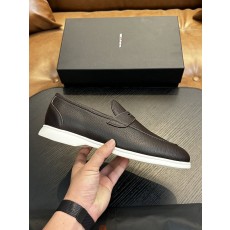 Kiton 남성 송아지 가죽 운동화 001-221620