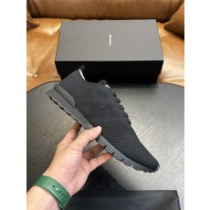 Kiton 남성 니트 소재 운동화 001-221660