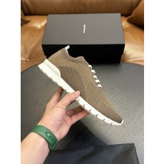 Kiton 남성 니트 소재 운동화 001-221670