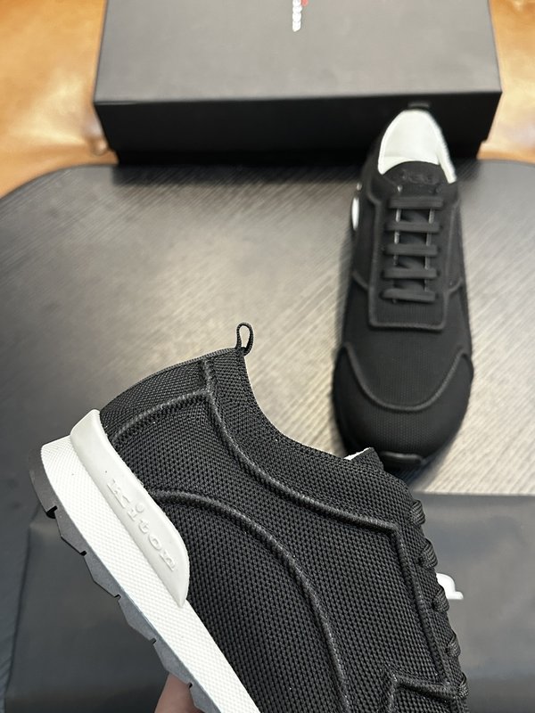 Kiton 남성 니트 소재 운동화 001-221735