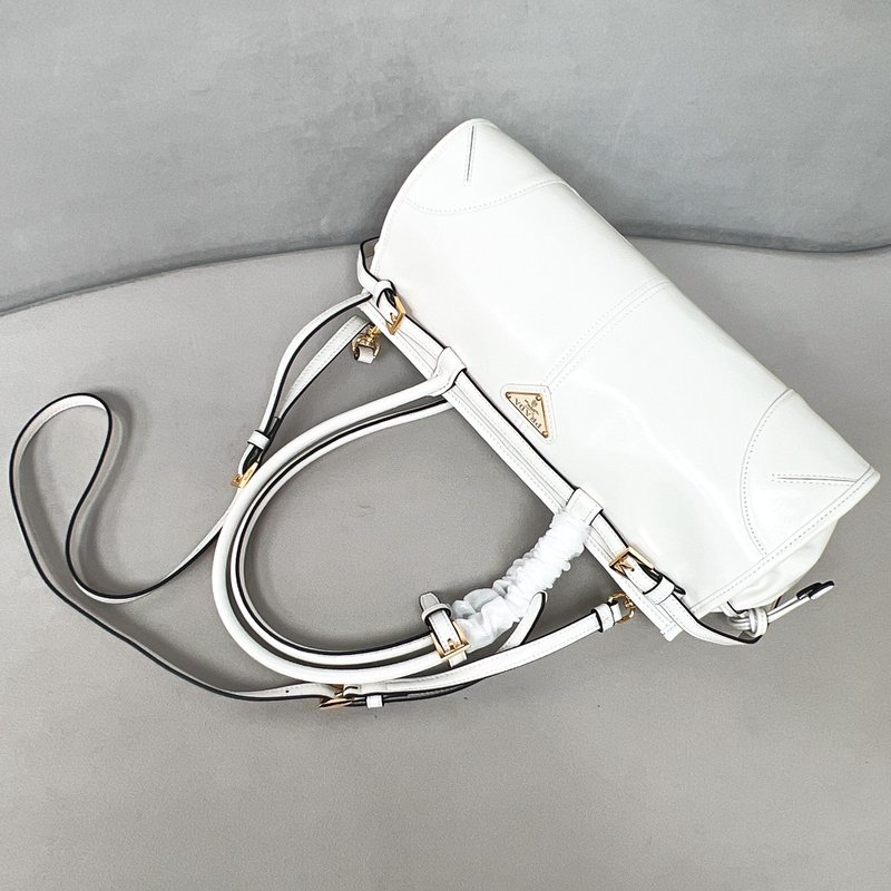 빈티지 오일드 레더 라지 숄더백 001-221786