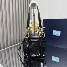 빈티지 오일드 레더 미니 토트백 001-221809