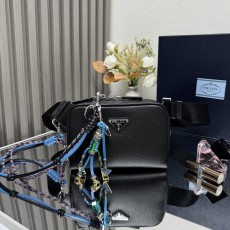 프라다 수입 사슴가죽 소가죽 패션 체스트백 숄더백 001-221851