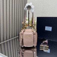 빈티지 오일드 레더 미니 토트백 001-221868
