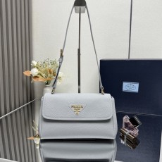프라다 그레인 레더 숄더백 001-222039