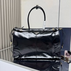 프라다 오일드 가죽 빈티지 토트백 001-222185
